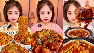 ASMR MUKBANG Spicy food a Flavor Explosion with This Chinese Food Challenge [upl. by Rose109]