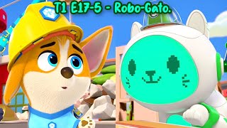 Temporada 1  Episodio 175  RoboGato  Cachorros a la Obra [upl. by Enomal]