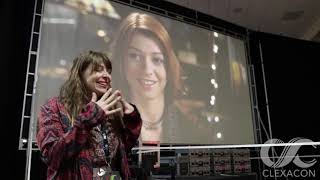 ClexaCon 2019  Behind the Scenes with Amber Benson [upl. by Iborian]