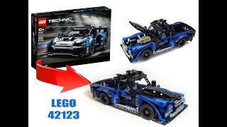 LEGO TECHNIC 42123 Alternative Build [upl. by Esylle]