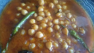 White Choley Curry  White Chana Recipe by Kitchen With Queen [upl. by Naujud220]