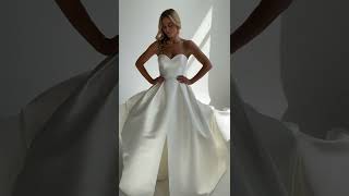 Sundance wedding dress from Emanuella by Peter Trends Bridal Australia [upl. by Schaffer]