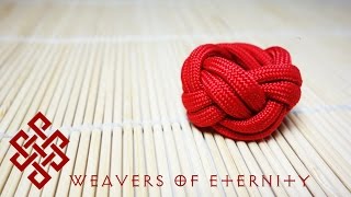 How to Make a Paracord Woggle Tutorial Turks Head Knot [upl. by Olrac]