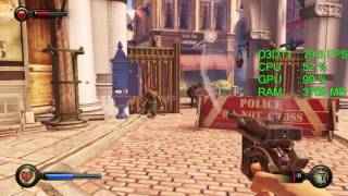 Intel HD Graphics 630  Intel Core i37100  Bioshock Infinite FPS Test [upl. by Erastatus]