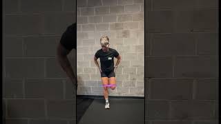 Wall assisted abductions for glute med activation [upl. by Yme]