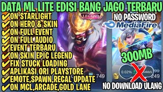 Data ML Lite Full Event 300Mb Terbaru Patch Allstar  ML Lite  Cara Mengatasi Lag amp Patah Patah [upl. by Elleirua]