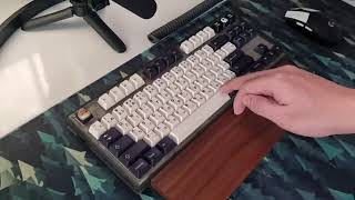 MK870  SpaceBar  Best Stock Plate Mount Stabilizers I Have Ever Seen [upl. by Lihkin221]