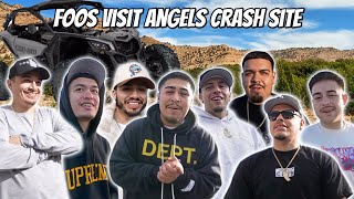 FOOS VISIT ANGEL CRASH SITE [upl. by Paderna]