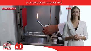 UL 94 Flammability Tests  DVT Yan G [upl. by Corin]