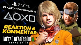 PlayStation Showcase 2023 METAL GEAR SOLID Δ 🔴 Kommentar Reaktion amp Analyse mit Gregor 245 [upl. by Larrej]