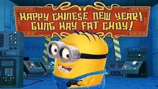 Despicable Me Minion Rush Lunar Chinese New Year Gameplay Trailer [upl. by Esiom]