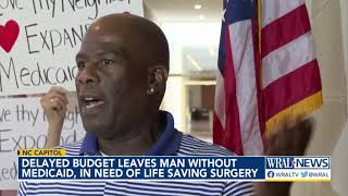 Delayed budget leaves man without Medicaid in need of lifesaving surgery [upl. by Lalise315]