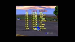 Road Rash 64 Walkthrough [upl. by Zildjian]