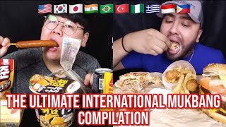 the ULTIMATE international mukbang compilation [upl. by Notlih]