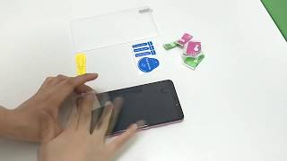 Tutoriel  pose dun verre trempé avec application de la pipette [upl. by Harutak]