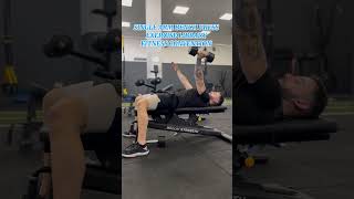 SINGLE ARM BENCH PRESS  EXERCISE LIBRARY  FITNESS CONVENTION [upl. by Retsehc]