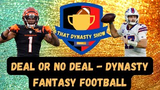 Deal or No Deal  Dynasty Fantasy Football [upl. by Prud69]