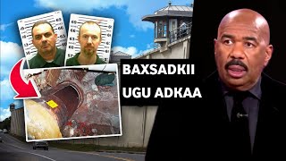 Hawlgalkii baxsad ee ugu yaabka badnaa  2 maxbuus oo si cajiiba xabsi adag uga baxsaday [upl. by Mohl]