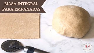 Masa de EMPANADA INTEGRAL ¡En pocos minutos ⏱ Recetas económicas beococina [upl. by Norrat240]