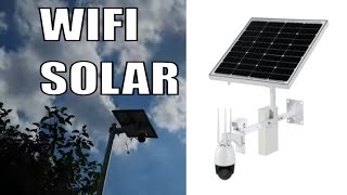 Cámara solar ☀️ inteligente WIFI 📶 6 led exterior IP65 CAMHIPRO [upl. by Houghton]