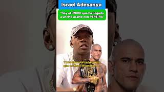 Israel Adesanya dijo “SOY EL ÚNICO hasta ahora que ha llegado a un QUINTO ASALTO con ALEX PEREIRA” [upl. by Sivle161]