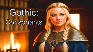 Learn The Gothic Language Consonants [upl. by Yeuh]