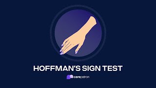 Hoffmans Sign Test [upl. by Nilrak]