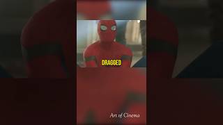 Tom Holland Wildest Stunt in Spiderman spiderman marvel shorts [upl. by Nohsed]