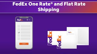 What is FedEx One Rate and how does flat rate shipping work [upl. by Klusek]