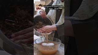 homemade jujus aritha sulfate free shampoo ✅🧴recipe shorts homemade shampoo cooking [upl. by Trubow]