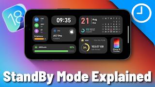 How To Use iOS 18 StandBy Mode Like A Pro  7 Best StandBy Mode Widget [upl. by Esyle]