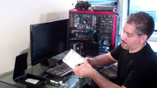 Install Hard Drive After Removing from External Case [upl. by Elraet]