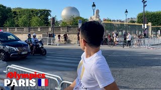 Was the Paris Olympic Flame ‘Cauldron’ Lighted on the Closing Day of the Games [upl. by Anuat137]