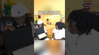 Lil Uzi couldn’t stop trolling Kai Cenat as he reveals his 10 million Plaque🤣 shorts kaicenat [upl. by Remas318]