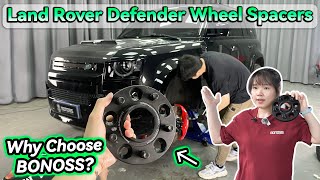 Why Choose BONOSS Wheel Spacers For Your Land Rover Defender OffRoad Parts [upl. by Ozner]