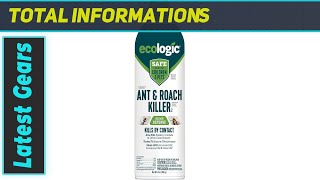 EcoLogic Ant amp Roach Killer Effective amp Safe Pest Control [upl. by Anaidni55]