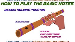 Learn Flute Step by Step  Tutorial 1 [upl. by Tini770]