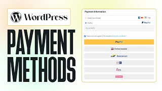 How To Add Payment Methods in WordPress 2024 Full Tutorial [upl. by Anivas472]