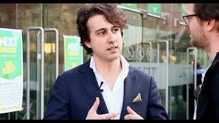 Jesse Klaver  A historic Green result in municipal elections 🍀 [upl. by Bogey]