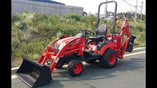 20  Machine Overviews  Kioti CS2210 Sub Compact Tractor [upl. by Nannah]