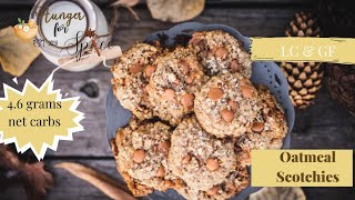 Low Carb Oatmeal Scotchies Gluten Free  Sugar Free [upl. by Becht]