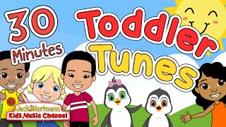 Toddler Tunes  30 Minutes of Music for Little Ones  Jack Hartmann [upl. by Enawyd]