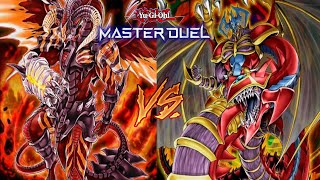 Scarlight Red Dragon Archfiend VS Armityle The Chaos Phantom  YuGiOh Duel Master [upl. by Treblih]