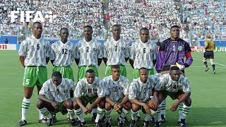 Nigerias First FIFA World Cup Game [upl. by Donnell]