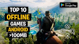 Top 10 Offline Games For Android Under 100mb  HD Graphics 2024 [upl. by Madella]