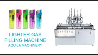 LIGHTER GAS FILLING MACHINE [upl. by Moira]