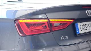 Audi A3 8V Cabrio  Dynamic Turn Lights  Dynamischer Blinker SemiDynamic  Dynamic Turn Signal [upl. by Akinod]