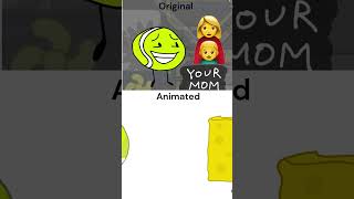 BFDI Soundboards Original vs Animated [upl. by Lenno]