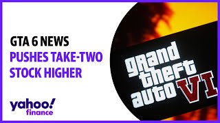 Grand Theft Auto 6 news pushes TakeTwo stock higher [upl. by Vashtee]