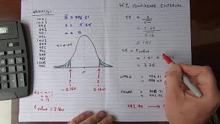 How ToCalculate the Confidence Interval for a Sample [upl. by Oirotciv]